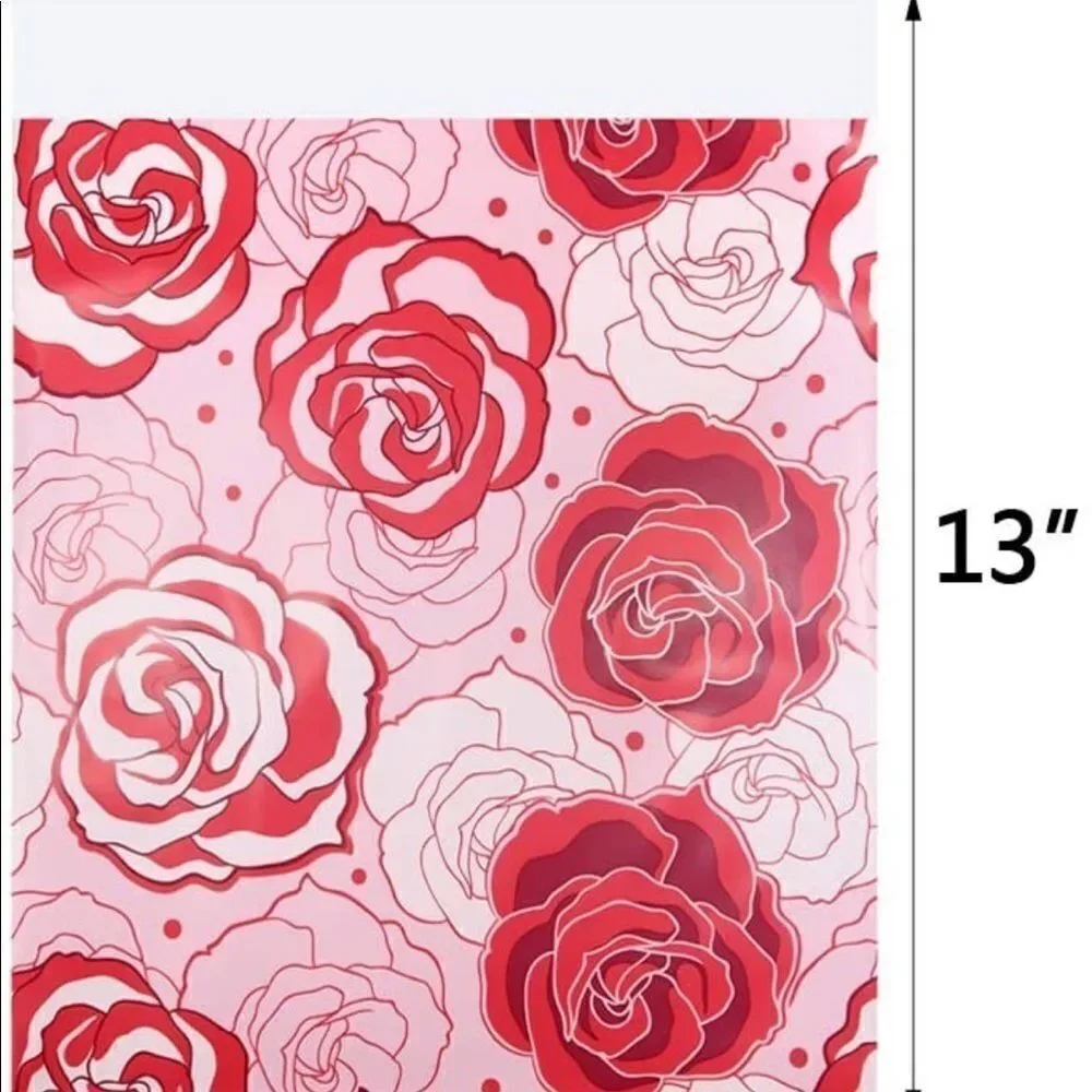 Poly mailers MiX washi tape 10x13 14x17 35 pieces 35 stickers